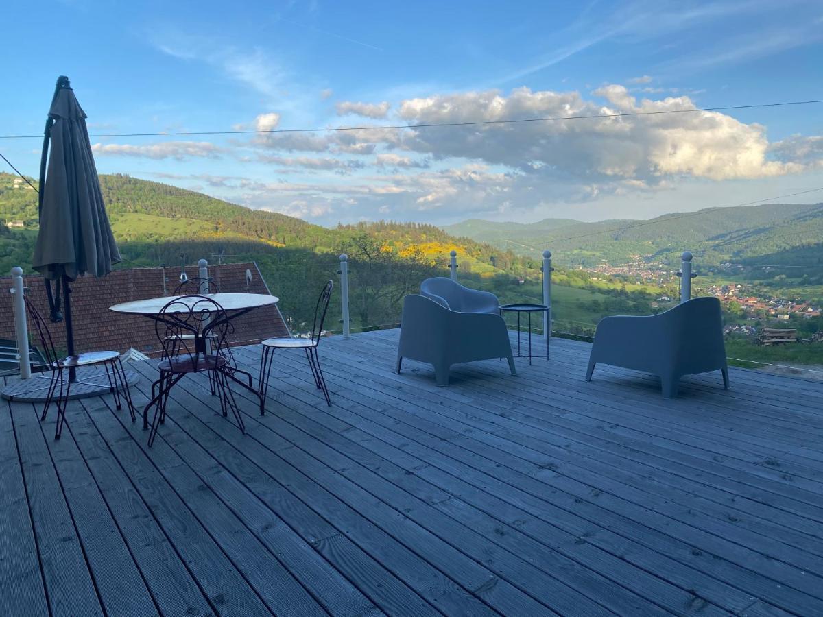 Au Nid Des Pies Apartment Soultzeren Екстериор снимка